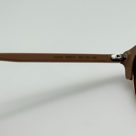 Serengeti Sunglasses 8940-S Aurora 50-20-135 Polarized Shiny Rose Gold Italy